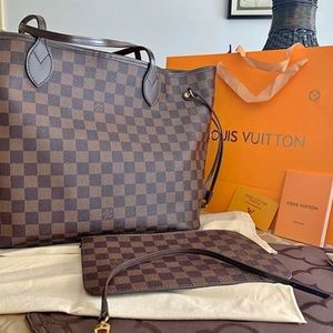 “Never full handbag “ Authentic set !